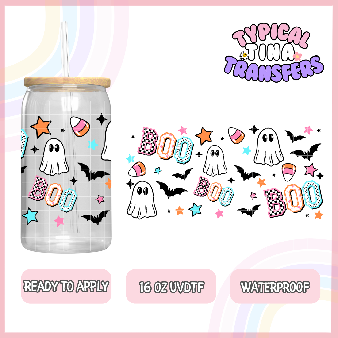 UVDTF #8330 | 16oz UVDTF Wrap | POD